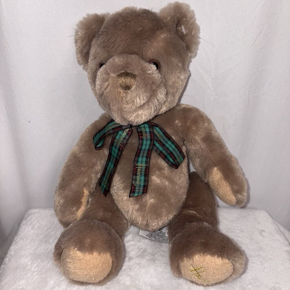 Official Harrods Plush Teddy Bear Christmas Grotto 2017 Jointed Legs EUC